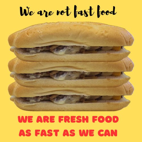 Cream Retro National Sandwich Day Sale Instagram Post